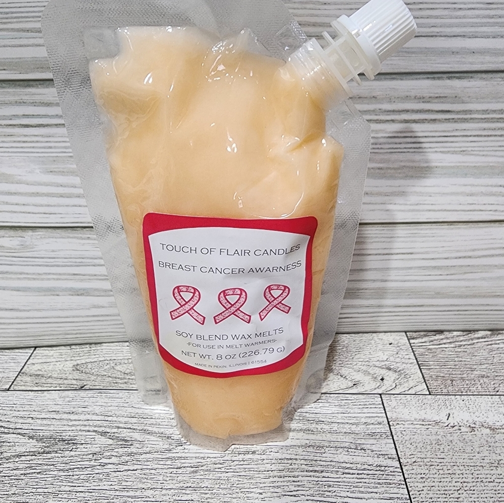 Squeezable wax melt